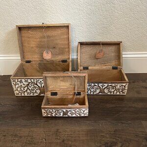 Artisan Decorative Boxes (set of 3)
